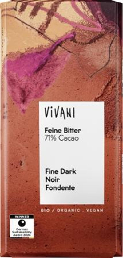 Produktfoto zu Feine Bitter 71% 80g