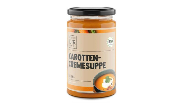 Produktfoto zu Karottencremesuppe mit Kokos 380g