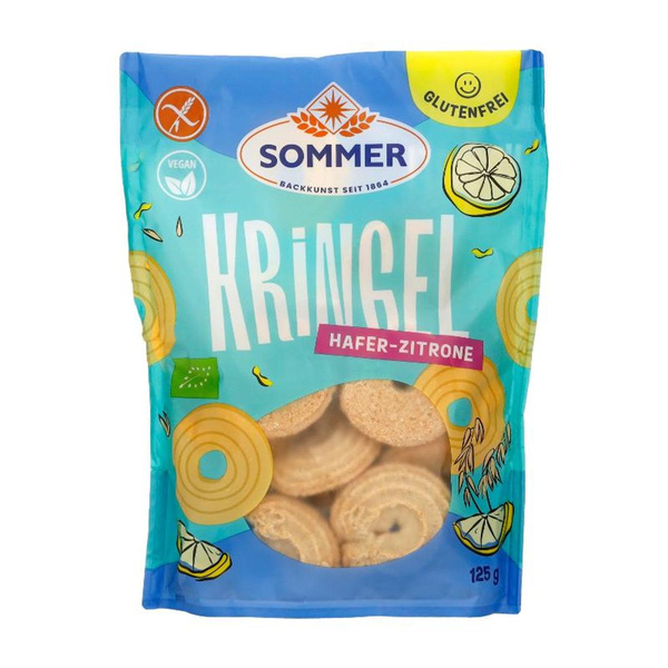 Produktfoto zu Hafer Zitronen Kringel 125g