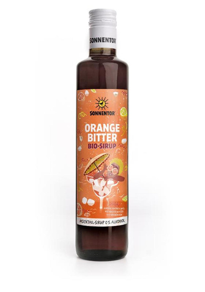 Produktfoto zu Orange Bitter Sirup 0,5l