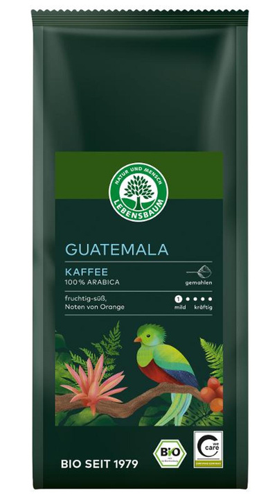 Produktfoto zu Guatemala Kaffe gemahlen 250g