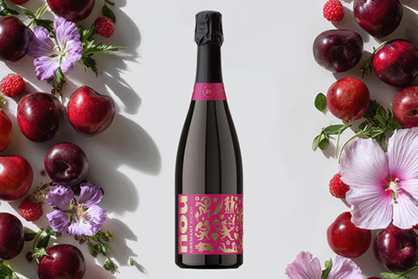 Produktfoto zu NOU Crémant Rosé brut, Piwi Kollektiv, 0,75l