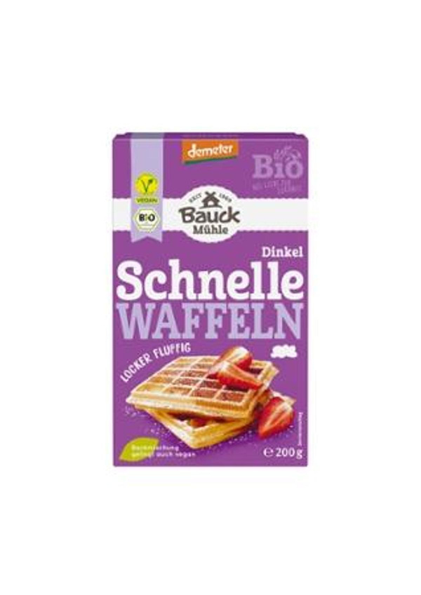 Produktfoto zu Backmischung Dinkel Waffeln 200g