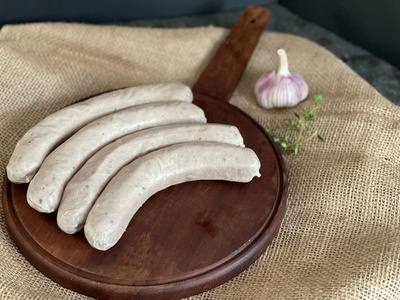 Produktfoto zu Rinderbratwurst (4 Stück) ca. 400g