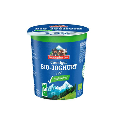 Produktfoto zu Bioghurt natur, laktosefrei 400g