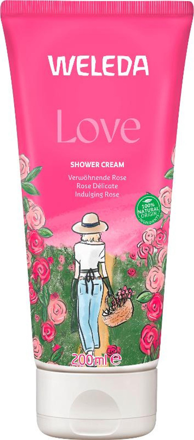 Produktfoto zu Love Shower Cream Rose 200ml