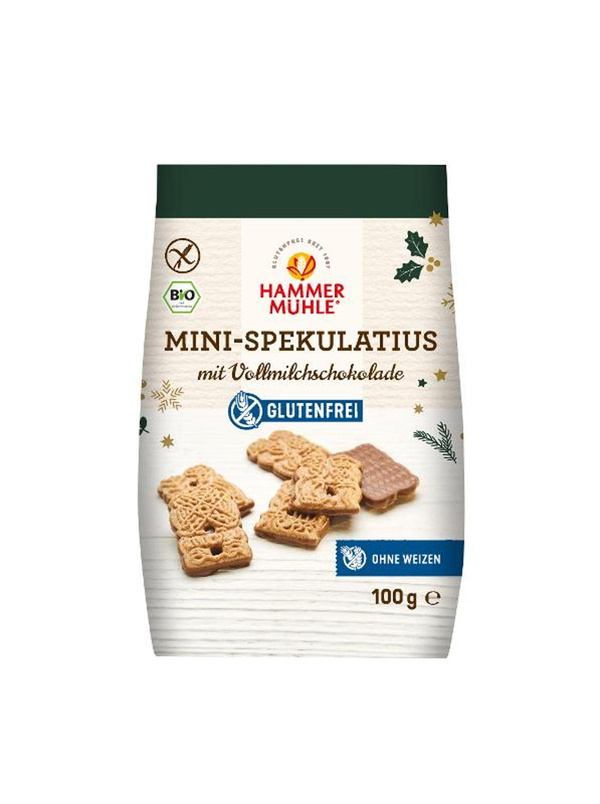 Produktfoto zu Mini Spekulatius mit Vollmilch 100g