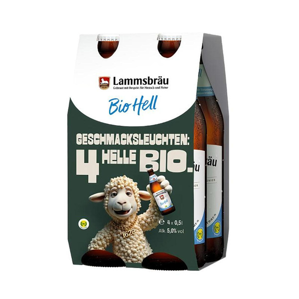 Produktfoto zu Lammsbräu Hell 10 x 0,5l