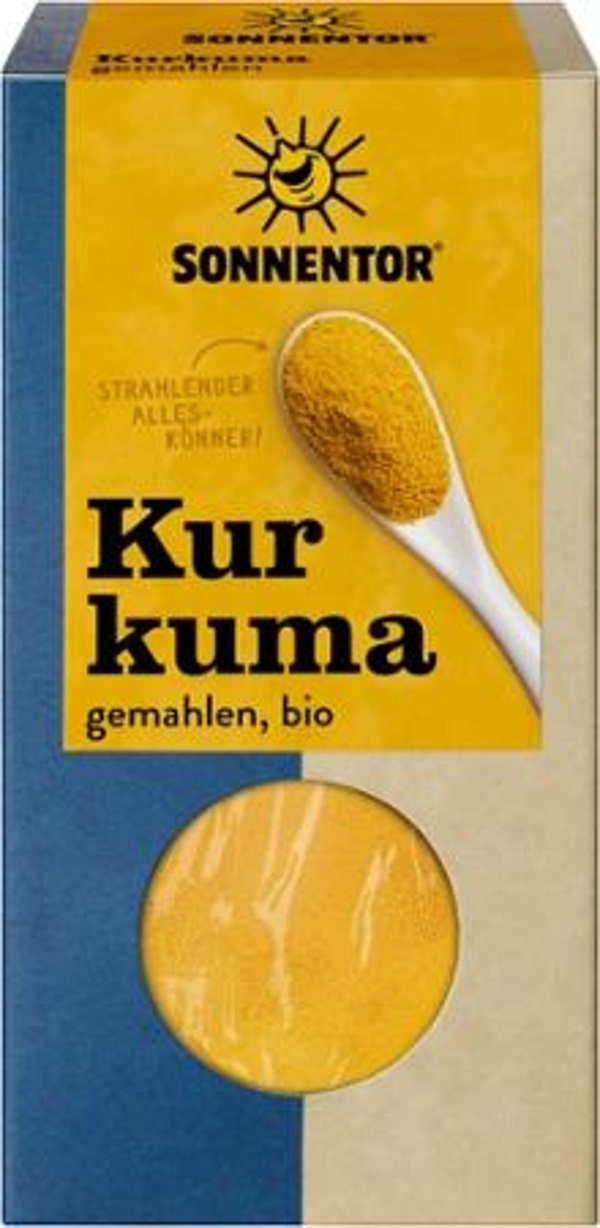 Produktfoto zu Kurkuma (Gelbwurzel) gemahlen 40g