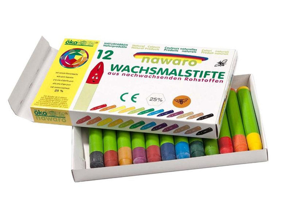 Produktfoto zu Wachsstifte in 12 Farben