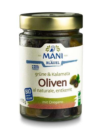 Produktfoto zu Olivenmix al Naturale entkernt 175g