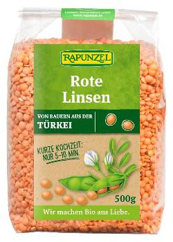 Produktfoto zu Rote Linsen 500g