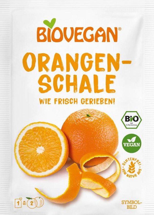 Produktfoto zu Orangenschale gerieben 10g