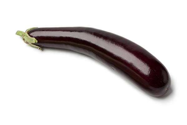 Produktfoto zu Auberginen japanisch Lange Lila