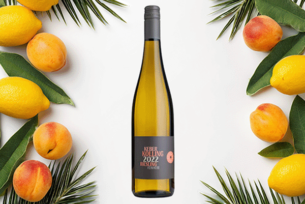 Produktfoto zu Riesling feinherb, Weingut Keber Kolling, 0,75l