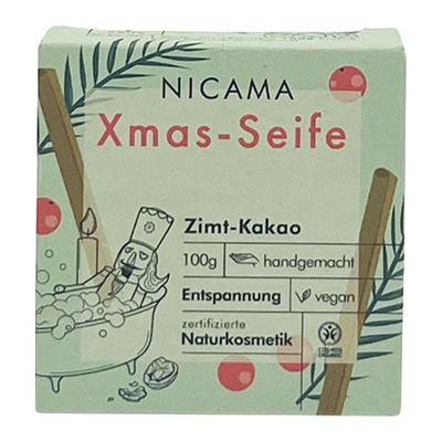 Produktfoto zu Nicama Weihnachtsseife 100g