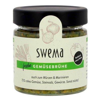 Produktfoto zu Gemüsebrühe roh & hefefrei 210g