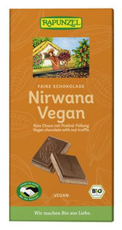 Produktfoto zu Nirwana - vegane Schokolade 100g