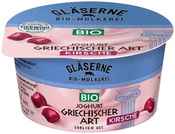 Produktfoto zu Joghurt griechische  Art Kirsche 150g