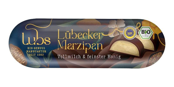 Produktfoto zu Marzipanbrot Vollmilch 50g