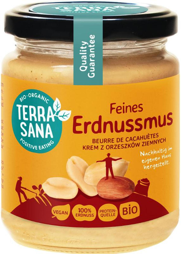 Produktfoto zu Erdnussmus fein 250g