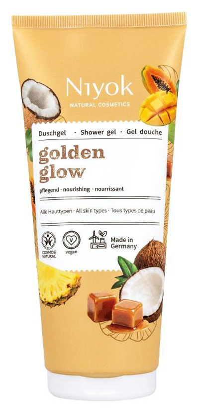 Produktfoto zu Duschgel golden glow 200ml