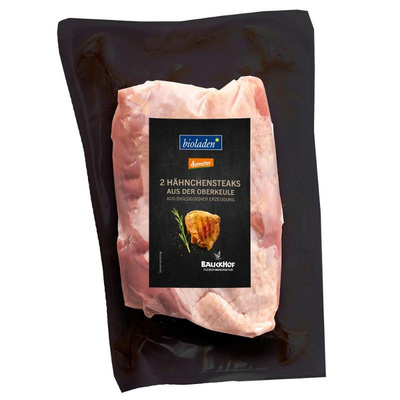 Produktfoto zu Hähnchenkeulen-Steaks 2 Stück ca. 300g
