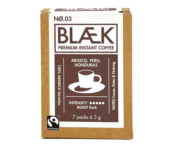 Produktfoto zu Instant Coffee Dark Roast, Box 7 Sachets