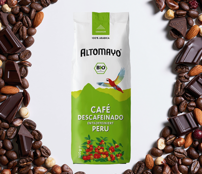 Produktfoto zu Kaffee entkoffeiniert Peru gemahlen 250g