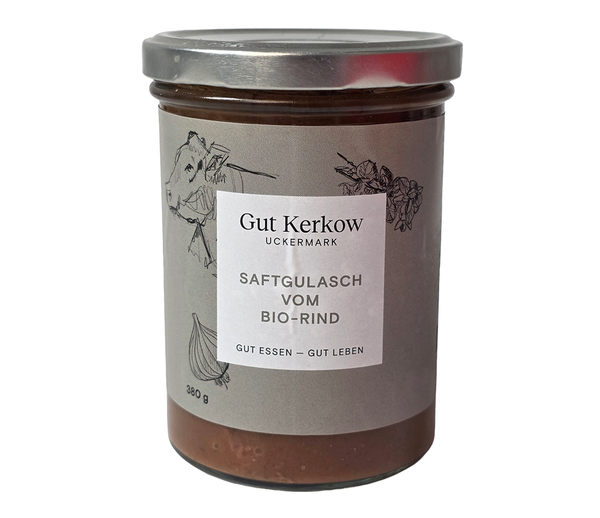Produktfoto zu Rindersaftgulasch im Glas 380g