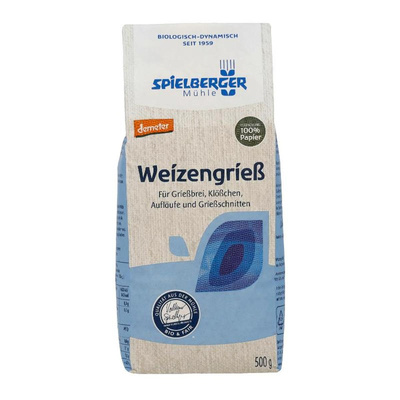 Produktfoto zu Weizengrieß 500g