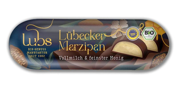 Produktfoto zu Marzipanbrot Vollmilch 50g