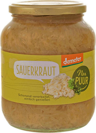 Produktfoto zu Sauerkraut im Glas 680g