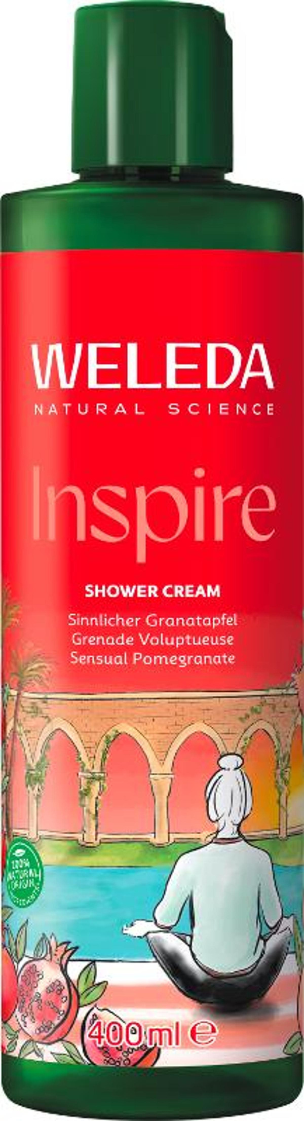 Produktfoto zu Inspire Shower Cream Granatapfel 400g
