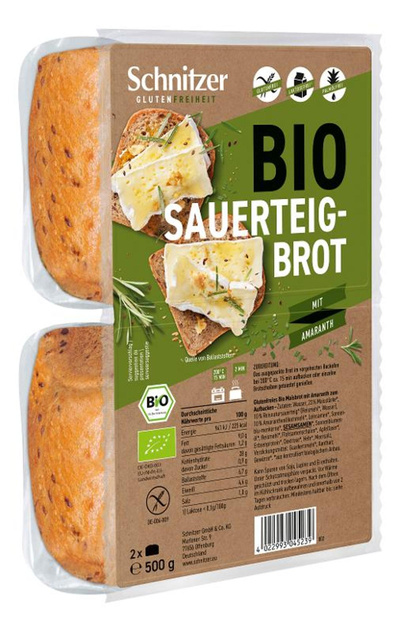 Produktfoto zu Sauerteigbrot glutenfrei 4x500g