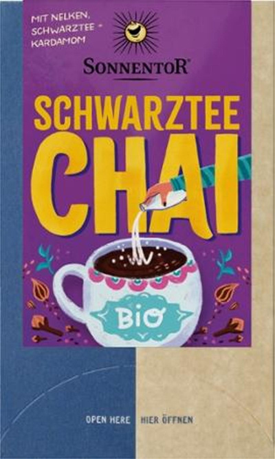 Produktfoto zu Schwarztee Chai 18x1,8g