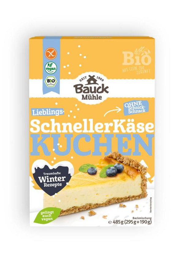 Produktfoto zu Backmischung Käsekuchen 485g