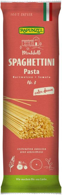 Produktfoto zu Spaghettini Semola extra dünn 500g