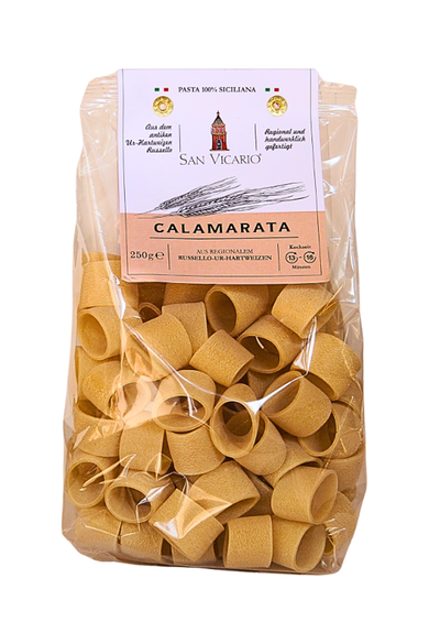 Produktfoto zu Calamarata aus Russello-Ur-Hartweizen 250g
