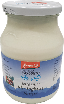 Produktfoto zu Brodowin fettarmer Joghurt 1,5% 500g