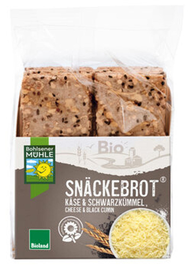 Produktfoto zu Snäckebrot Schwarzkümmel und Käse 200g