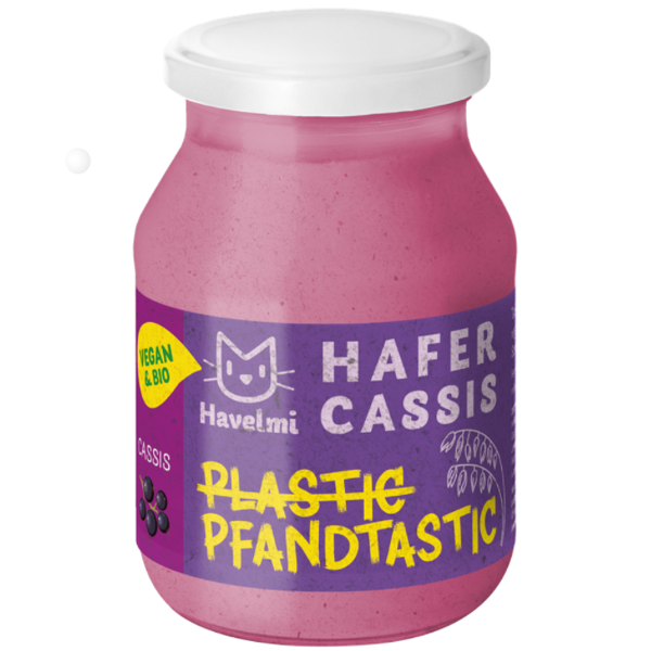 Produktfoto zu Hafer Cassis Joghurtalternative 500g