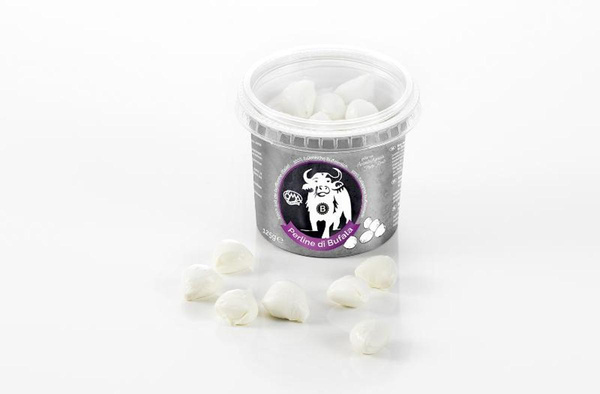 Produktfoto zu Perline di Bufala, Büffelmozzarella 125g