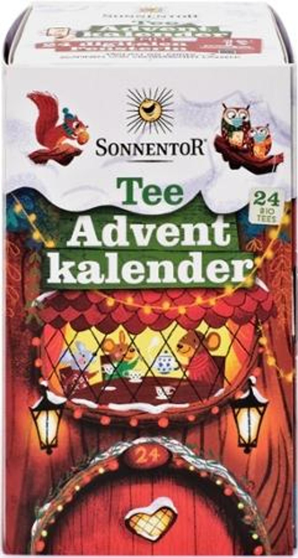 Produktfoto zu Tee Adventskalender Sonnentor 24 Btl.