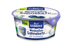 Produktfoto zu Sahnekefir Blaubeere Weidemilch 150g