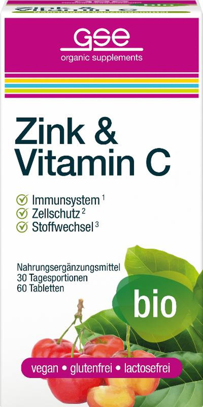 Produktfoto zu Zink und Vitamin C Complex 60 Tbl