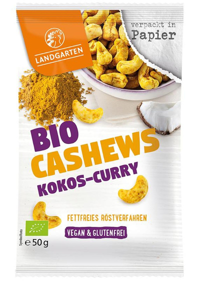 Produktfoto zu Cashews Kokos-Curry 50g