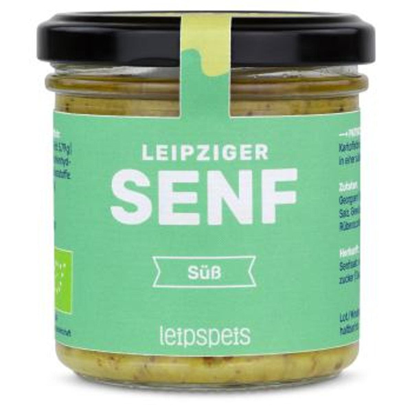 Produktfoto zu Senf süß & halb körnig 150ml