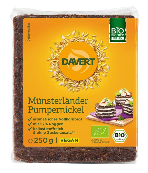 Produktfoto zu Pumpernickel 250g