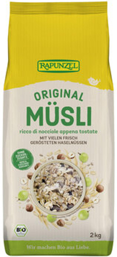 Produktfoto zu Original Rapunzel Müsli 2kg